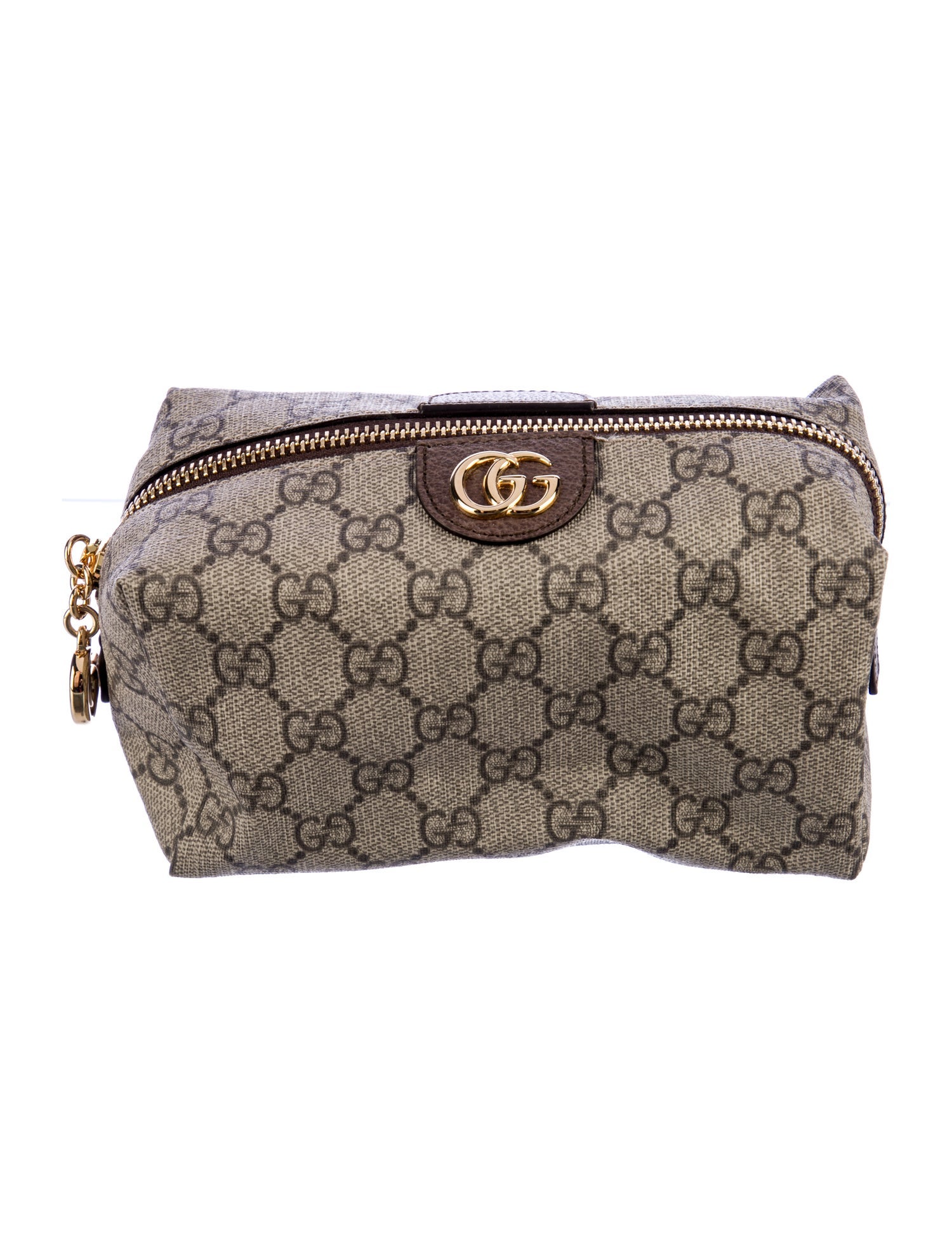 Gucci Women's Coated Canvas Cosmetic Bag