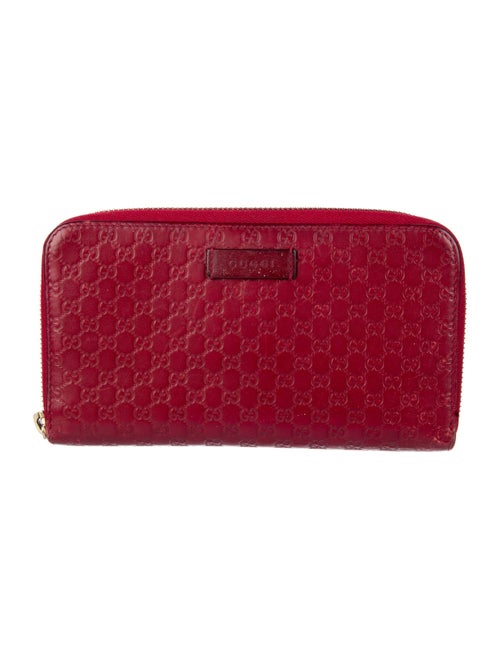 Gucci Microguccissma Microguccissima Pattern Continental Wallet