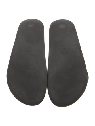 Gucci Web Accent Rubber Slides