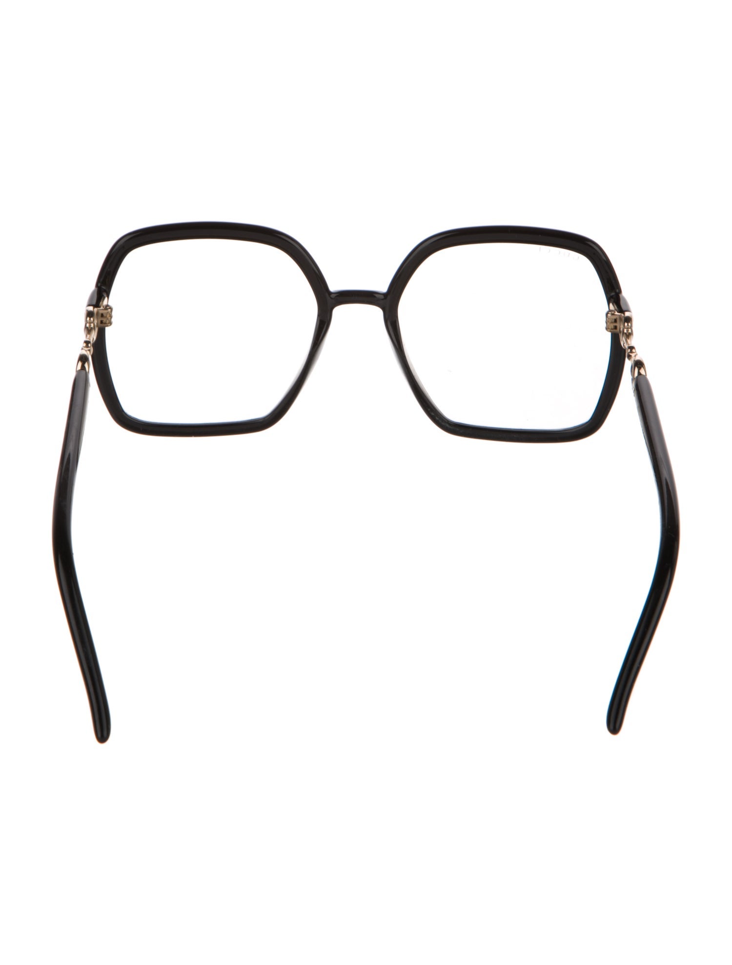 Gucci Horsebit Accent Square Eyeglasses