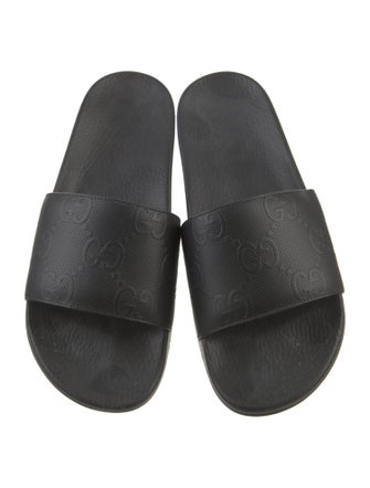 Gucci GG Embossed Slides