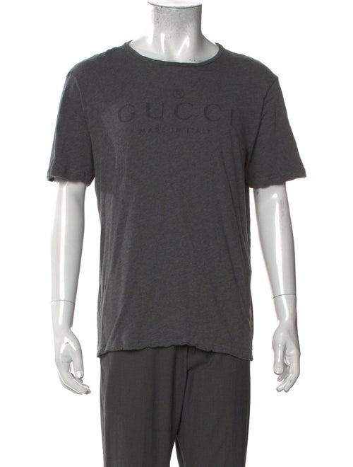Gucci Graphic Print Crew Neck T-Shirt