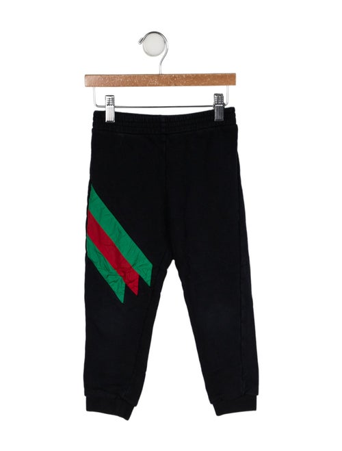 Gucci Boys Joggers Pants Pulll On Stripe