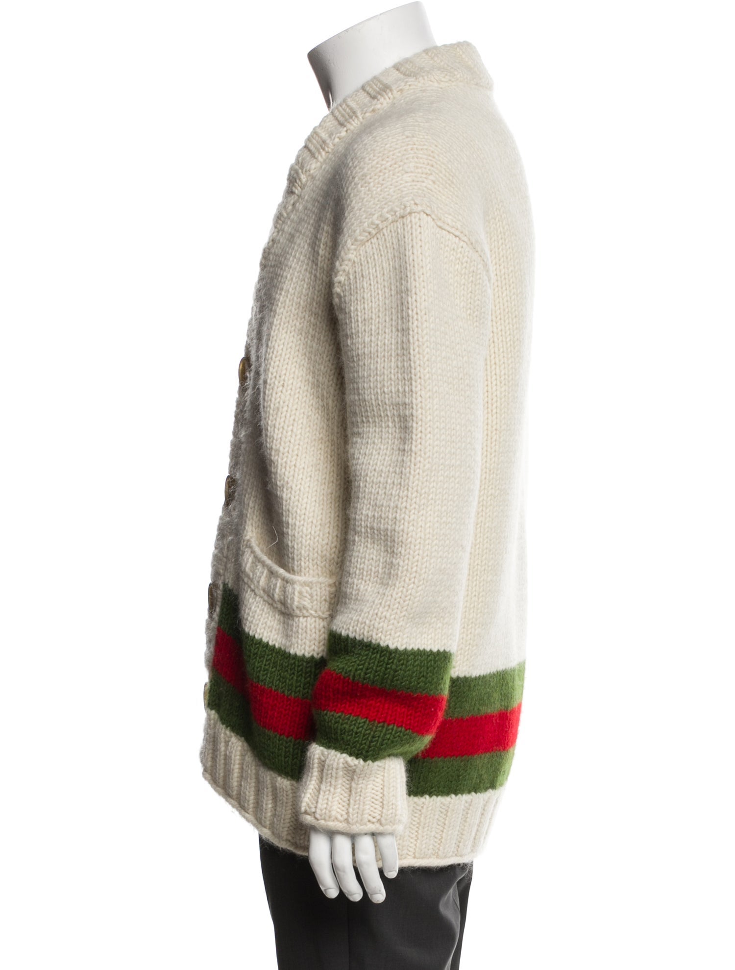 Gucci 2023 Web Accent Cardigan