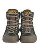Gucci Leather Colorblock Pattern Hiking Boots