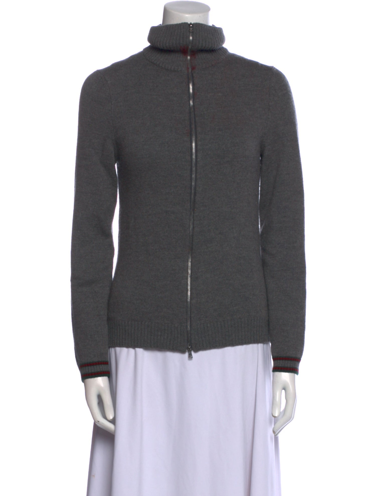 Gucci Wool Mock Neck Sweater