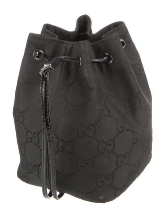 Gucci Canvas GG Supreme Canvas Bucket Bag