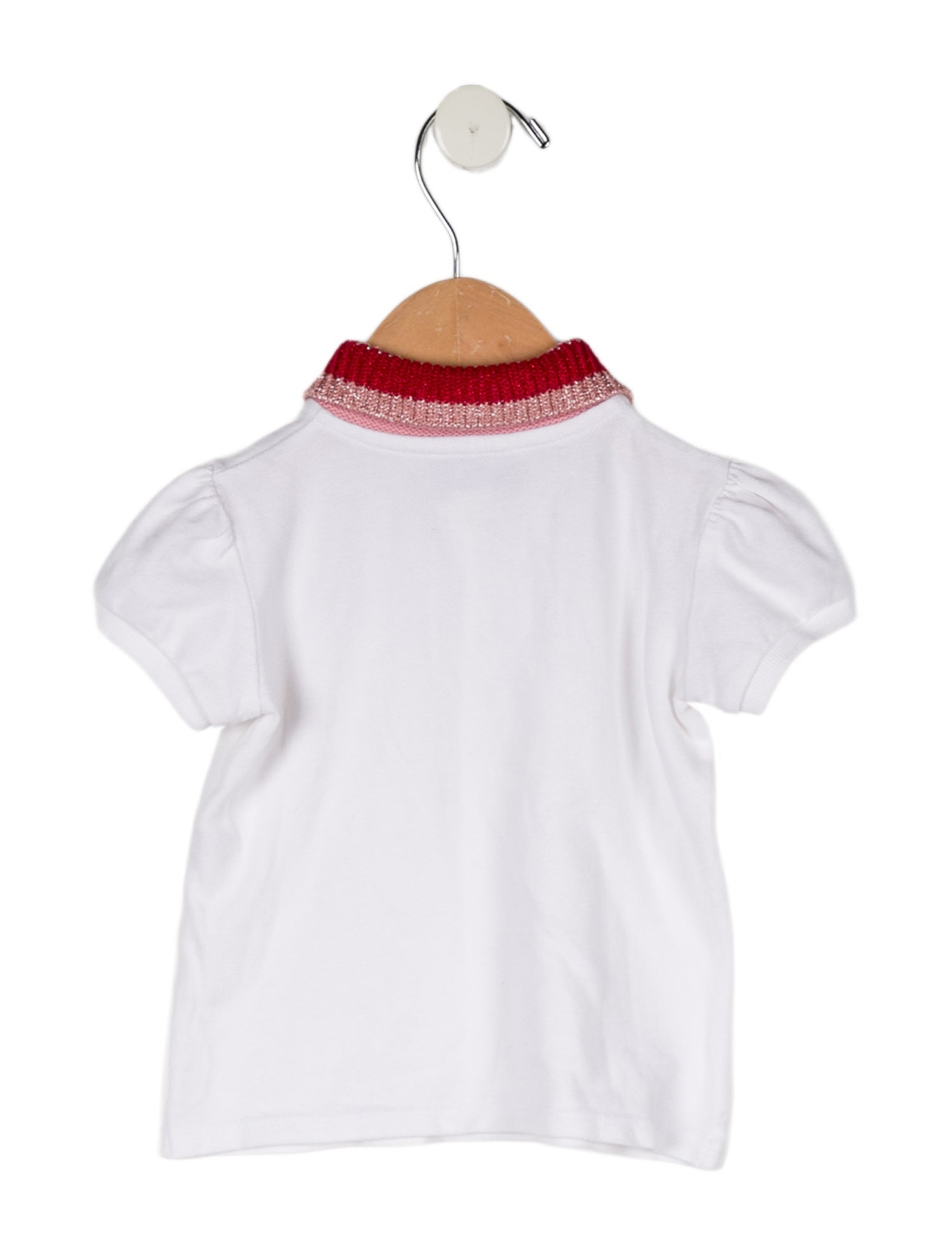 Gucci Girls' Short Sleeve Polo Shirt
