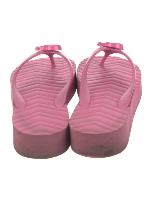 Gucci Chevron Thong Sandal Double G Logo Flip Flops