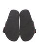 Gucci Web Accent Leather Slides