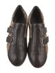 Gucci GG Canvas Leather Oxfords