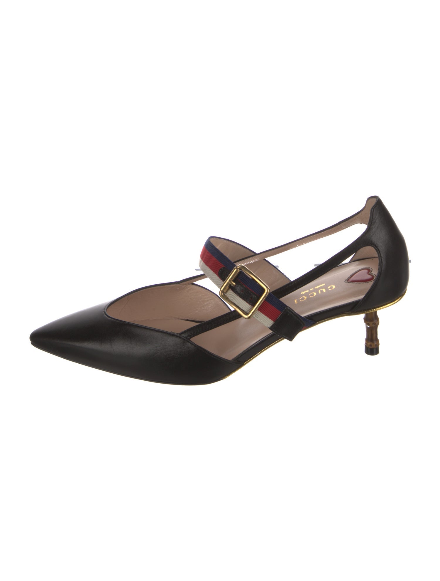Gucci Leather Slingback Pumps