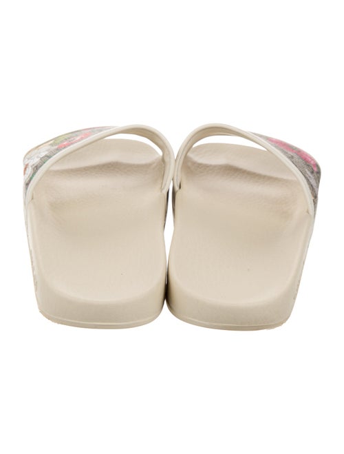Gucci Flora Print Slides