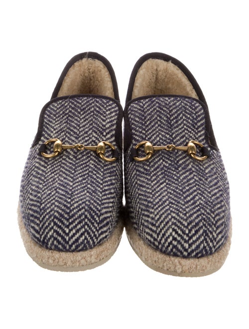 Gucci Wool Patterned Loafers