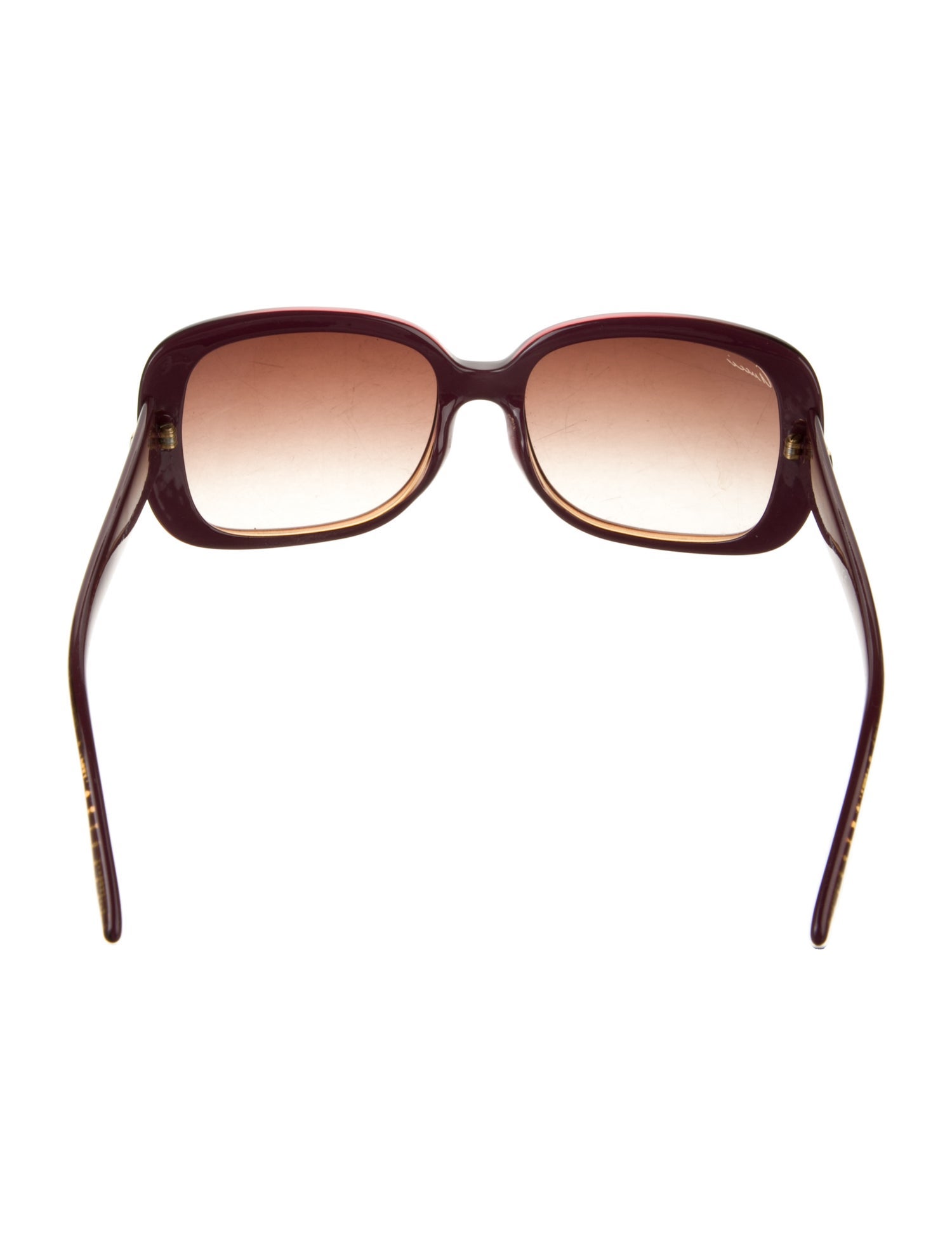 Gucci Web Accent Oversize Sunglasses