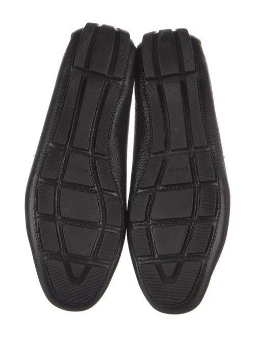 Gucci Interlocking G Logo Leather Loafers