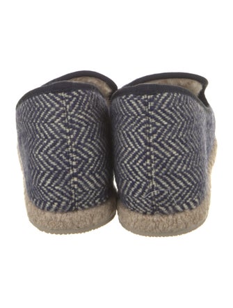 Gucci Wool Printed Loafers