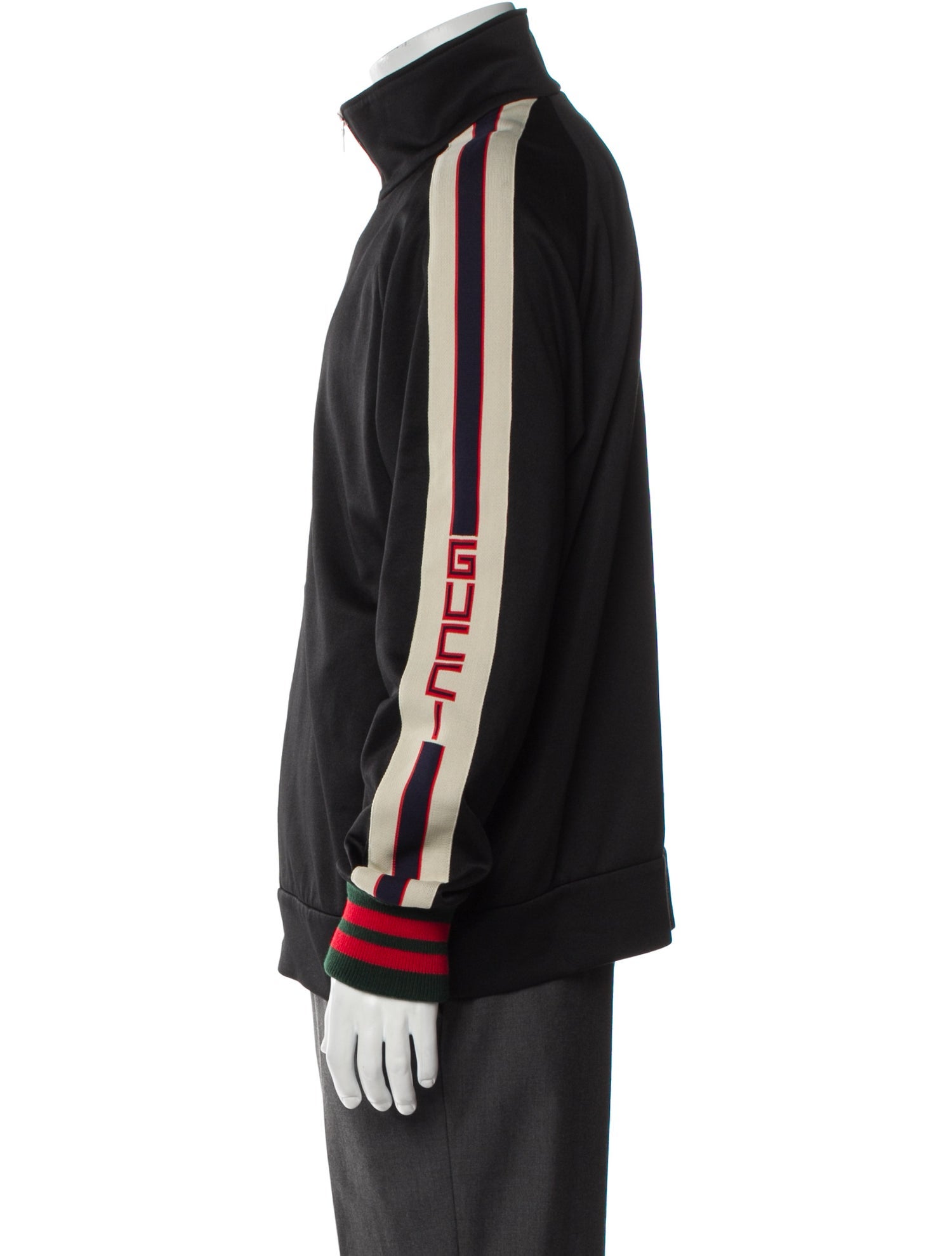 Gucci 2018 Sylvie Web Accent Bomber Jacket