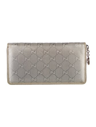 Gucci GG Imprimé Continental Wallet On Chain GG Imprimé Continental Wallet