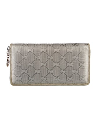Gucci GG Imprimé Continental Wallet On Chain GG Imprimé Continental Wallet