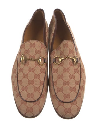 Gucci GG Canvas Canvas Loafers