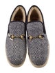 Gucci Wool Printed Loafers