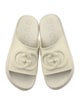 Gucci Interlocking G Logo Rubber Slides