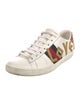 Gucci Sylvie Web Accent Leather Sneakers