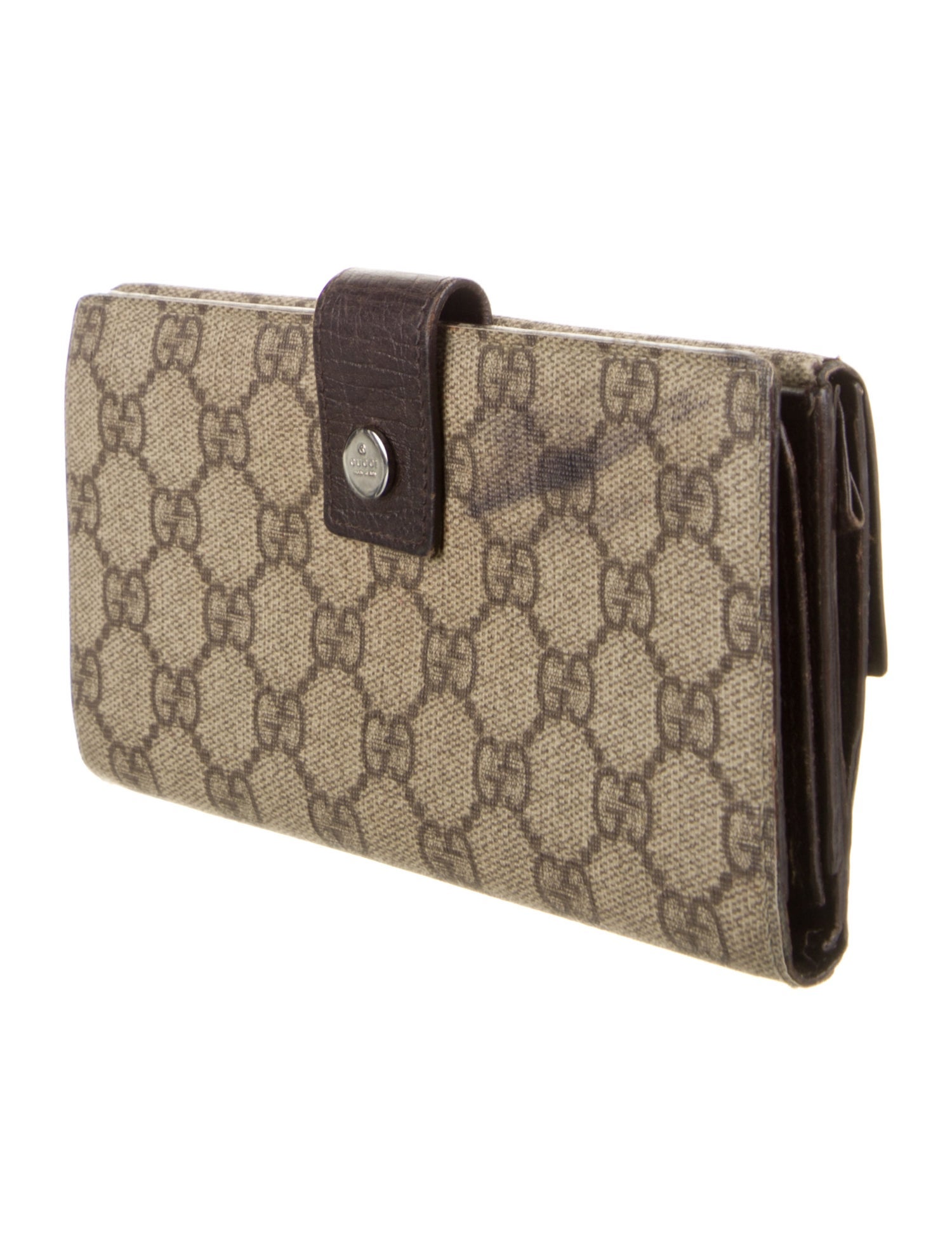 Gucci GG Supreme Continental Wallet