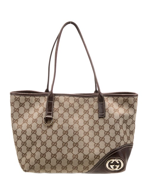 Gucci GG Canvas New Britt Medium