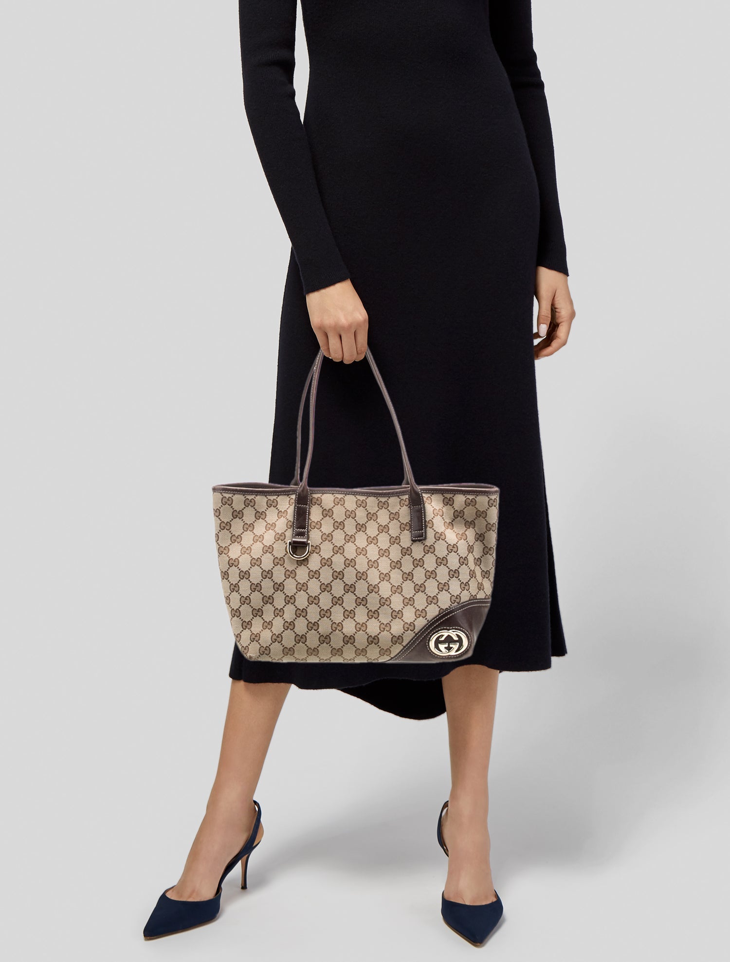 Gucci GG Canvas New Britt Medium