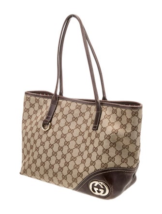 Gucci GG Canvas New Britt Medium