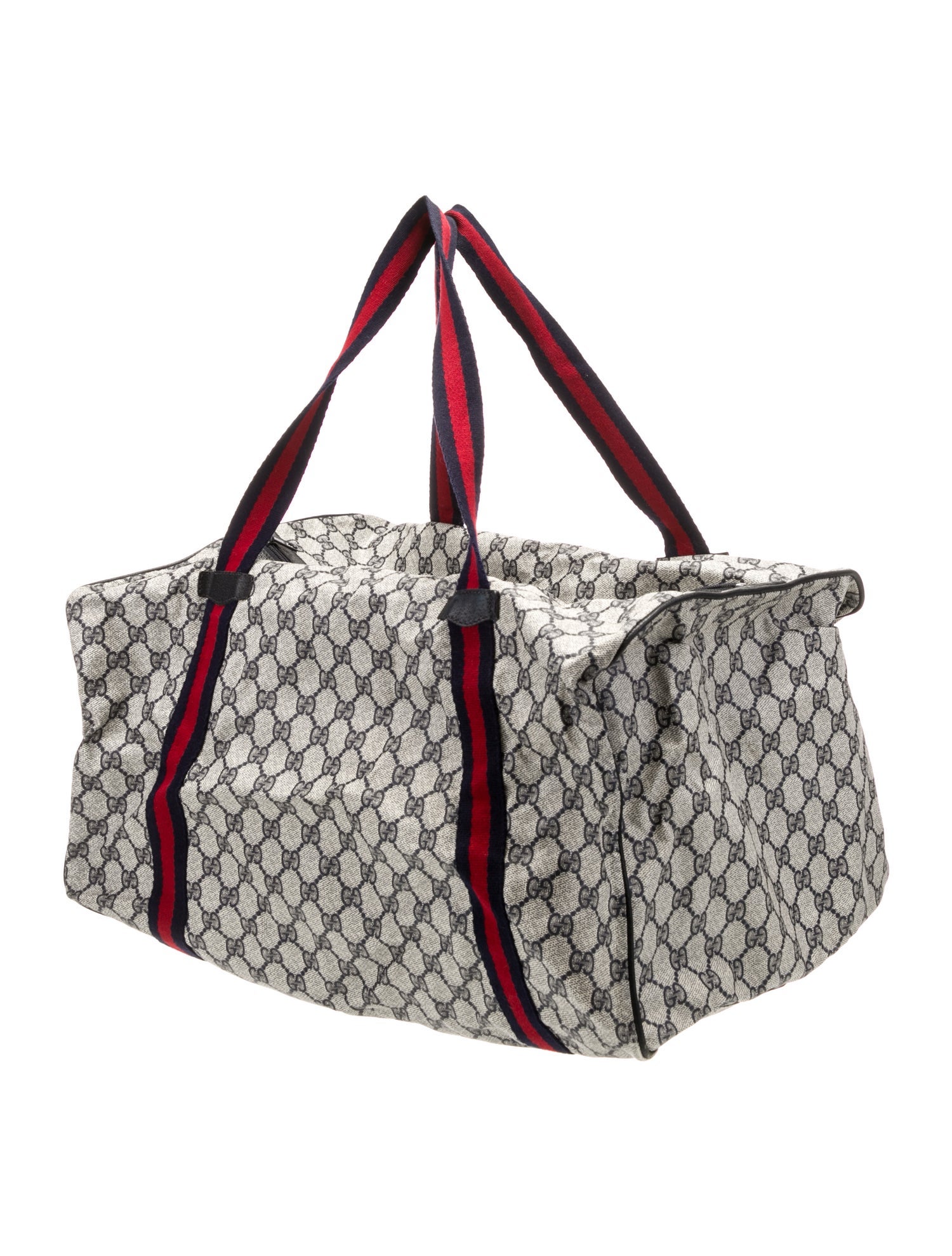 Gucci GG Supreme Weekender Bag Vintage