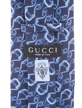 Gucci Pattern Print Tie