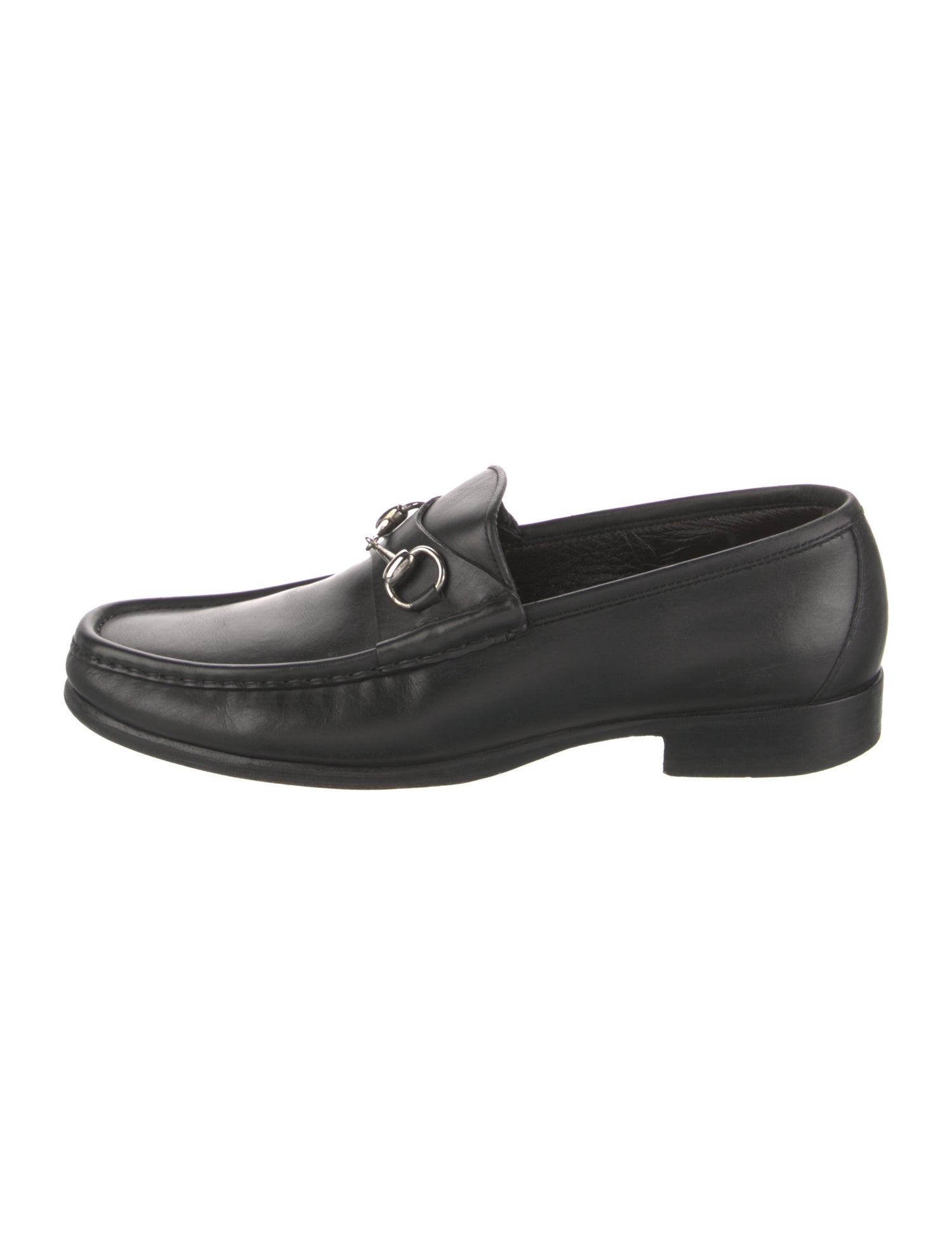 Gucci Vintage Horsebit Accent Loafers