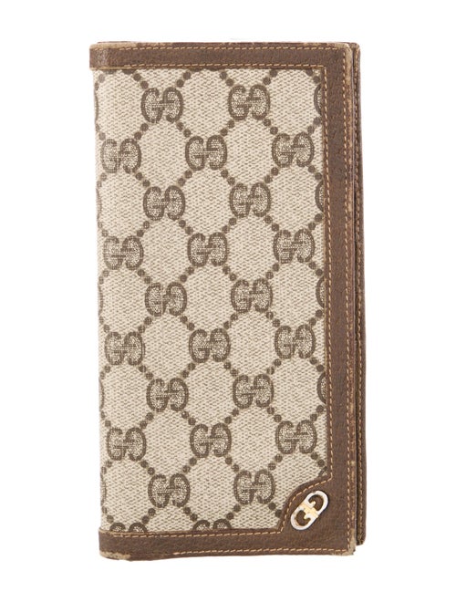 Gucci GG Supreme Wallet GG Plus Bifold Wallet