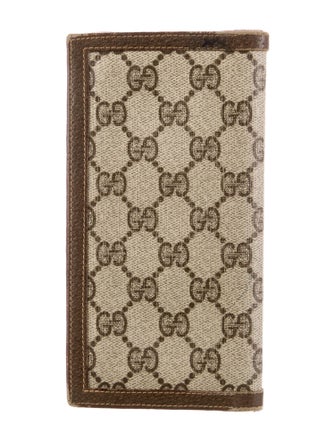 Gucci GG Supreme Wallet GG Plus Bifold Wallet