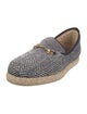 Gucci Wool Tweed Pattern Loafers