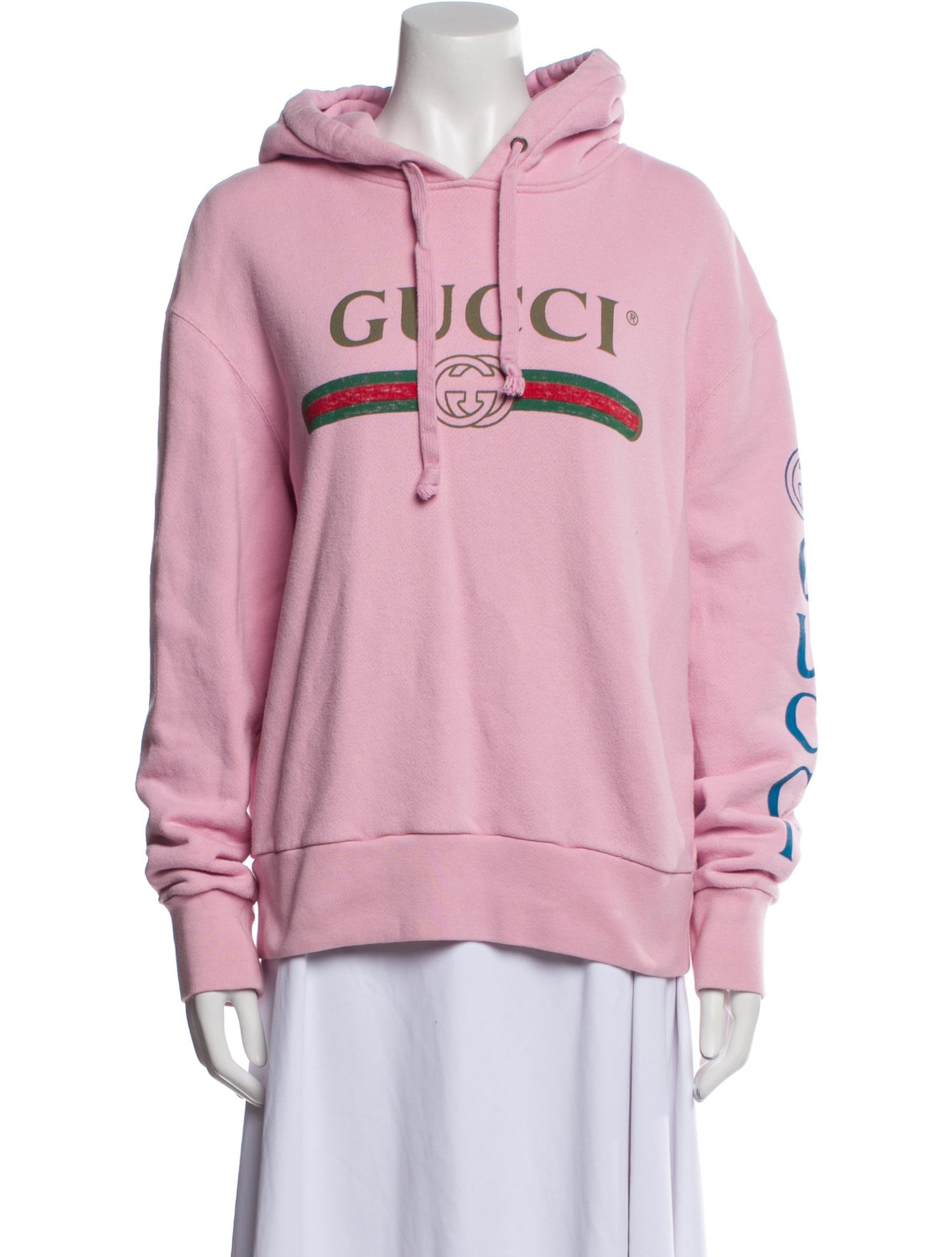 Gucci Graphic Print Crew Neck Sweatshirt