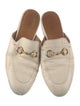 Gucci Horsebit Accent Leather Mules