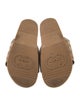 Gucci Running GG Logo Canvas Slides