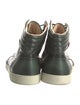 Gucci Web Accent Leather Sneakers