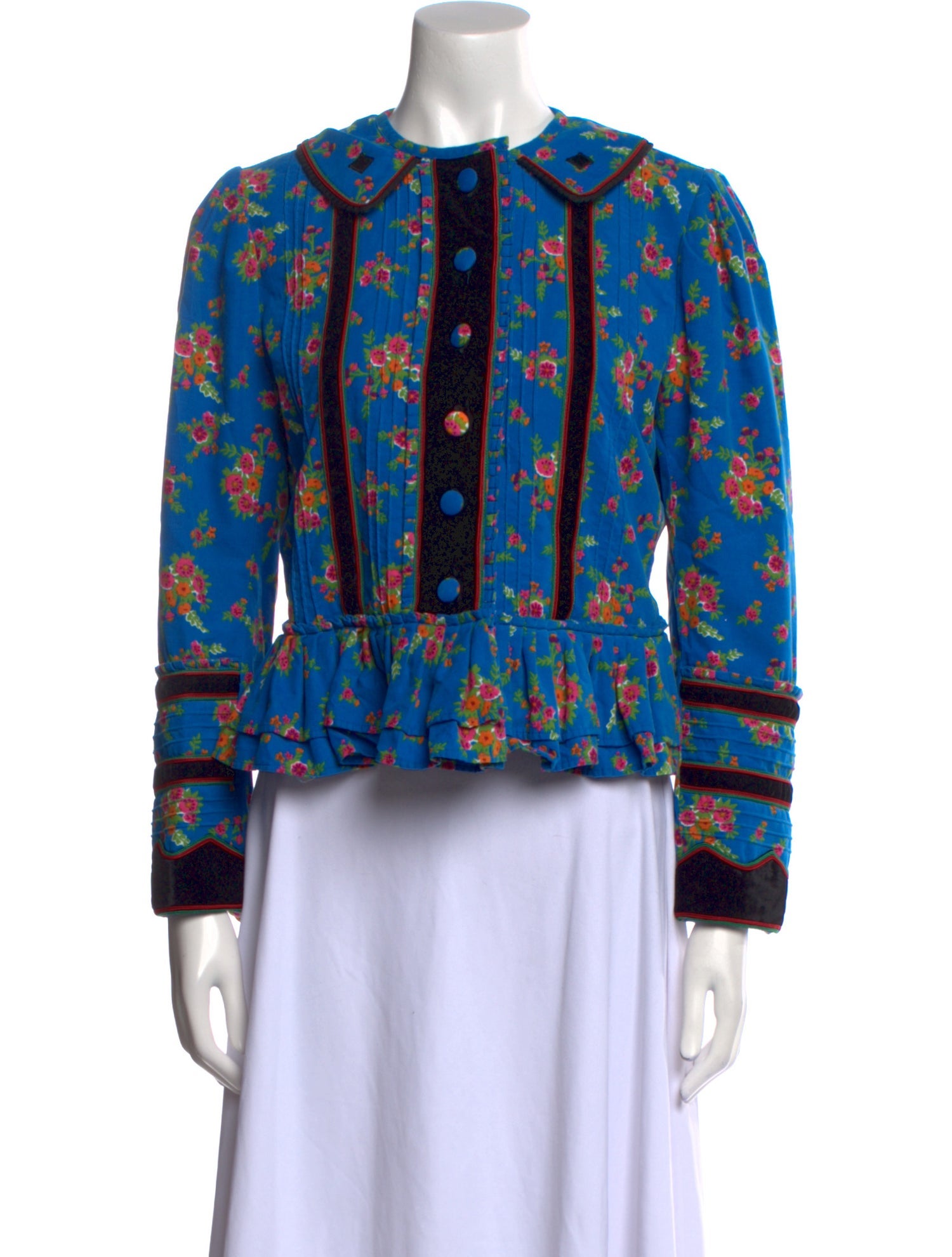 Gucci 2017 Floral Print Blouse