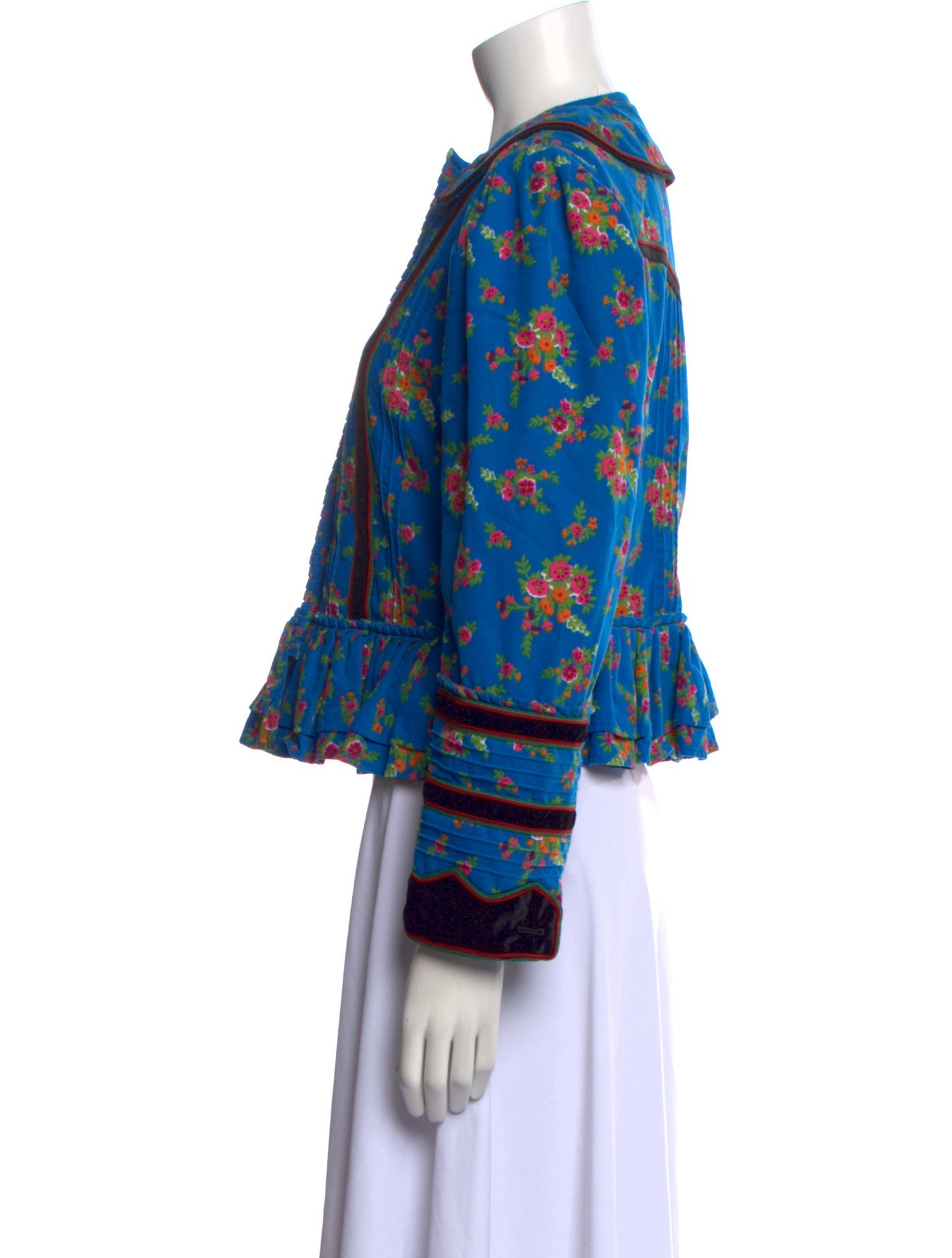 Gucci 2017 Floral Print Blouse