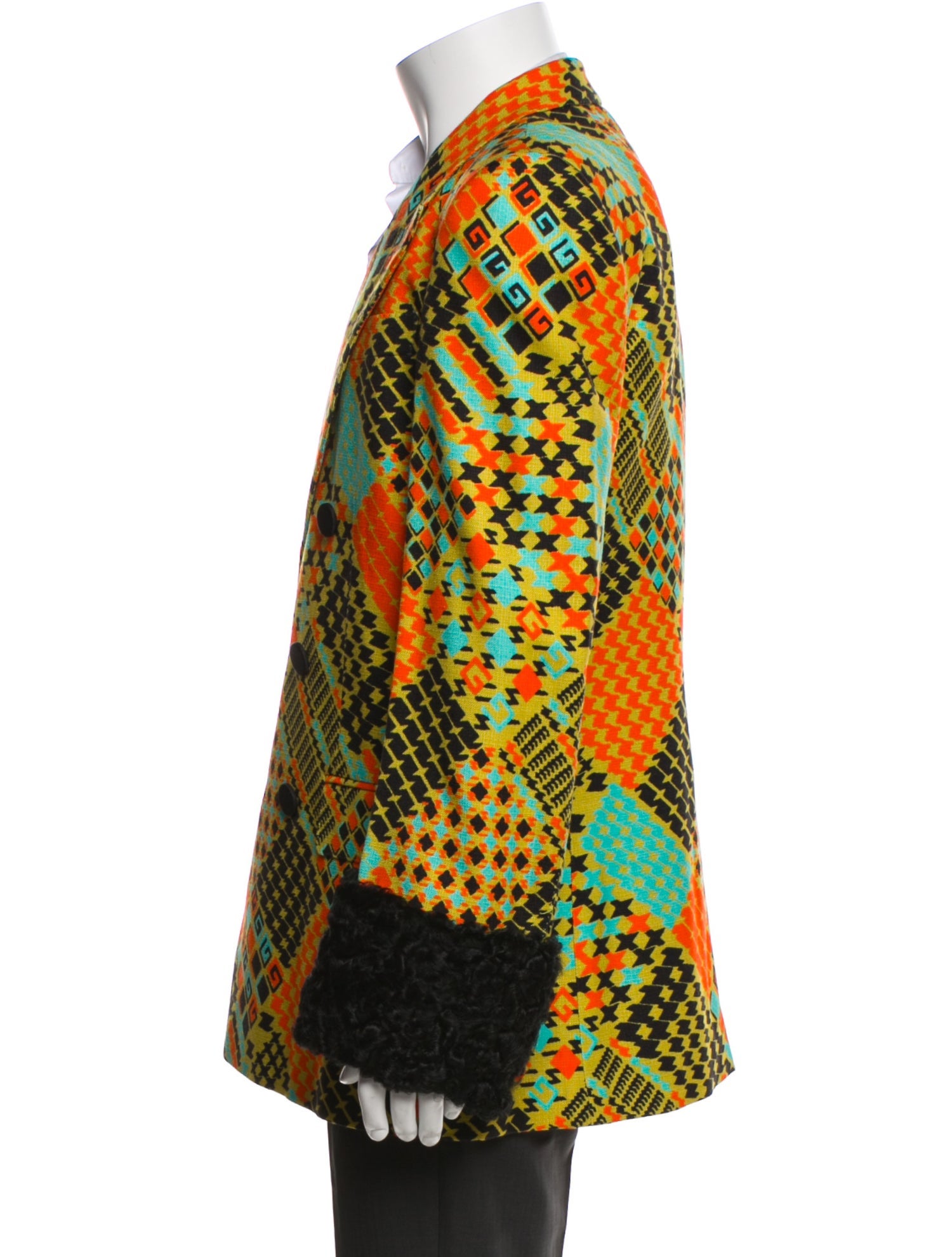 Gucci 2023 Houndstooth Print Blazer w/ Tags