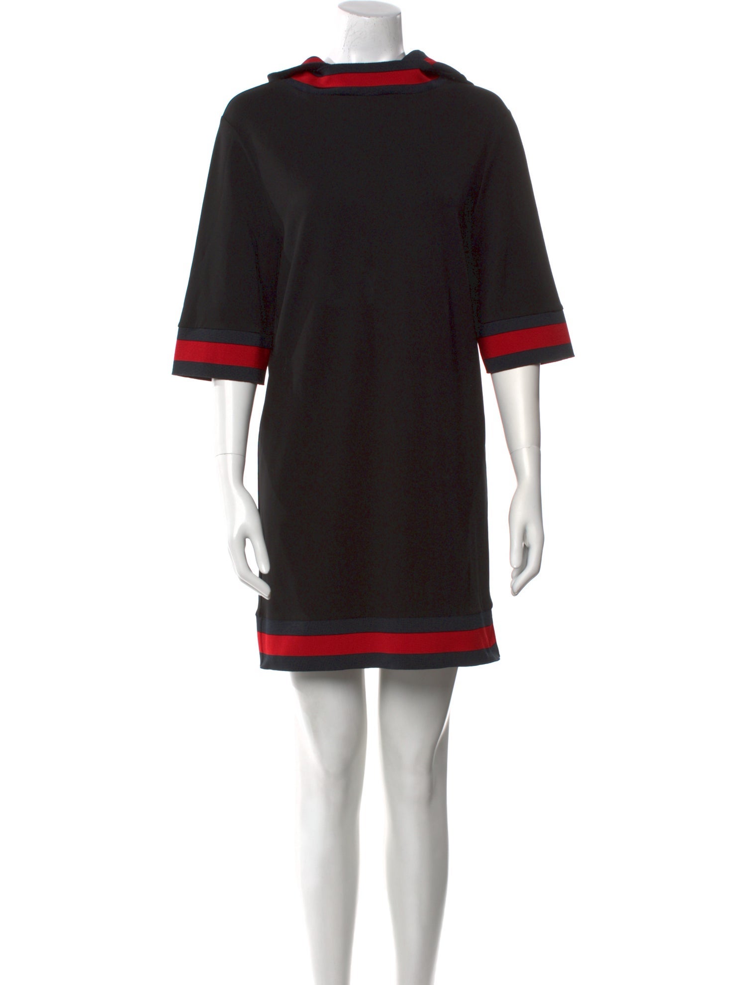 Gucci Mock Neck Mini Dress