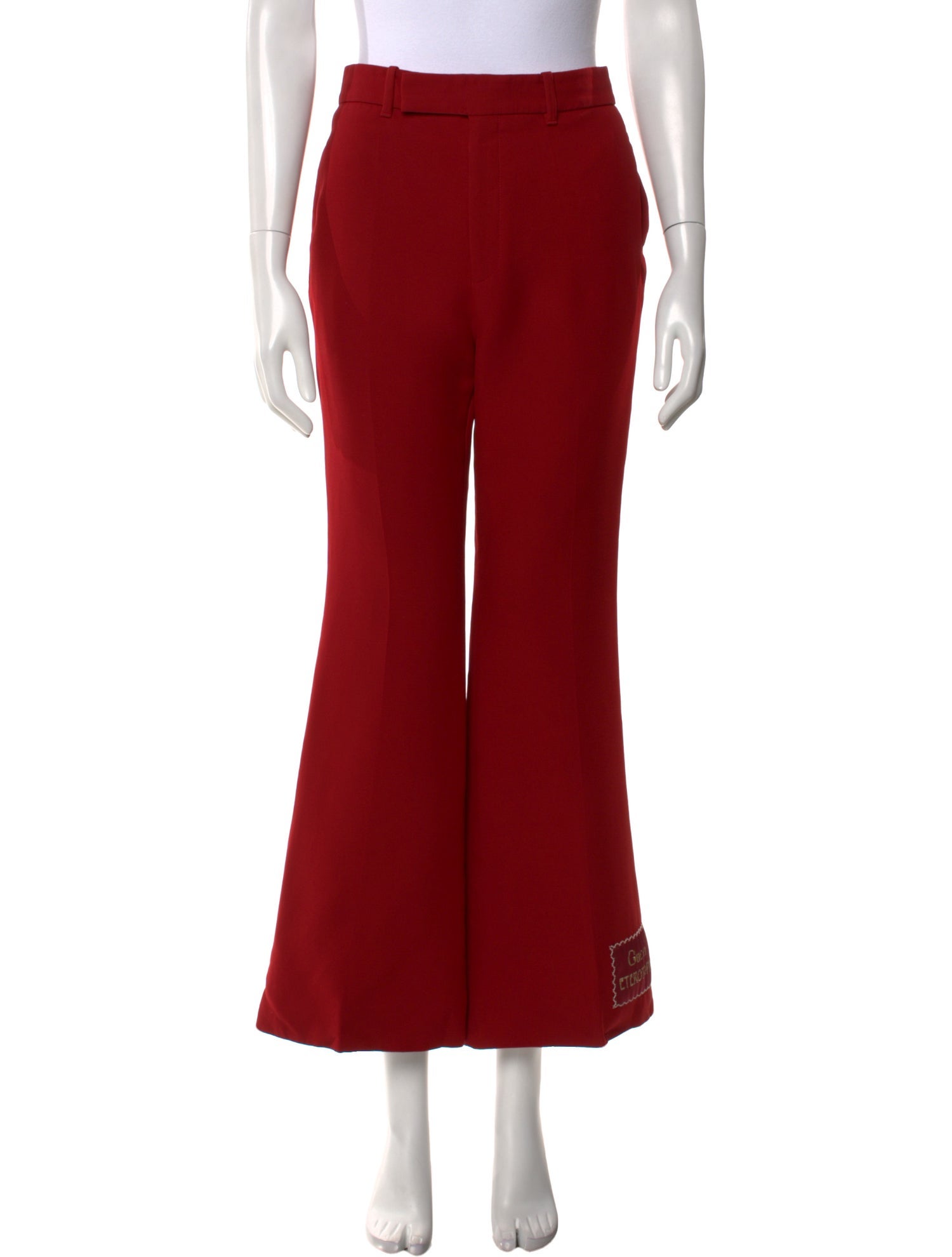 Gucci Silk Wide Leg Pants