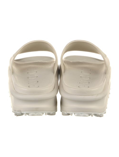Gucci Interlocking G Logo Rubber Slides