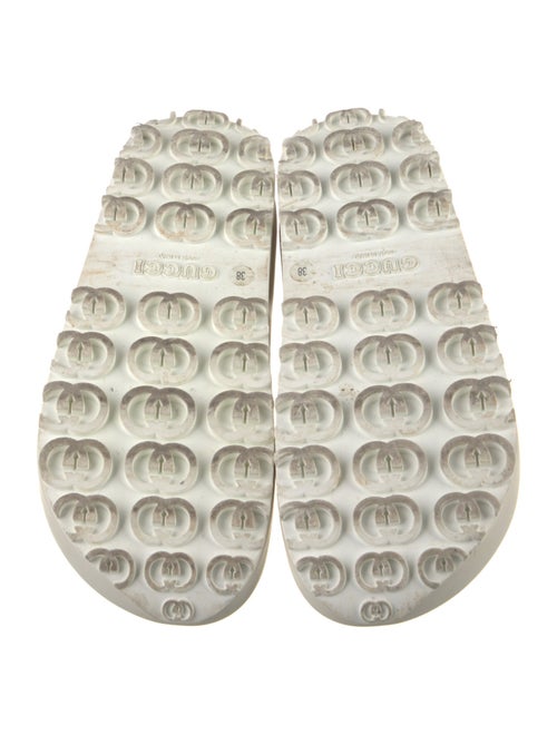 Gucci Interlocking G Logo Rubber Slides