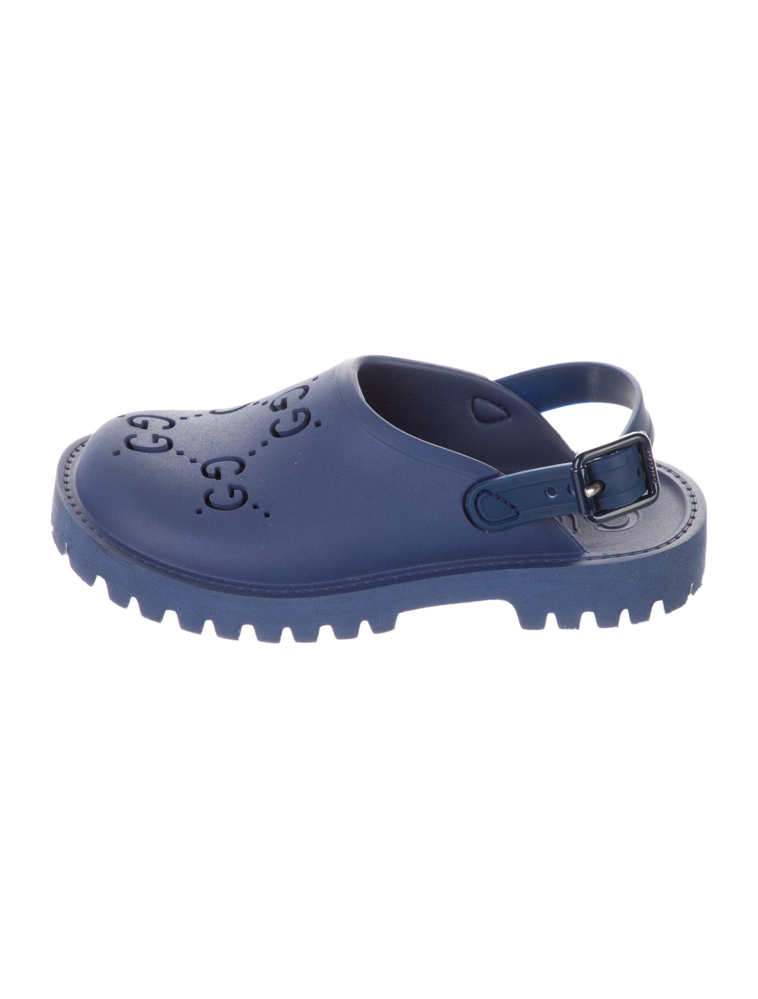 Gucci Kids' GG Rubber Sandals